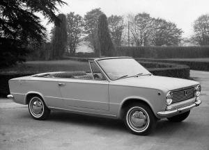 Fiat 124 Cabriolet C4 1966 года